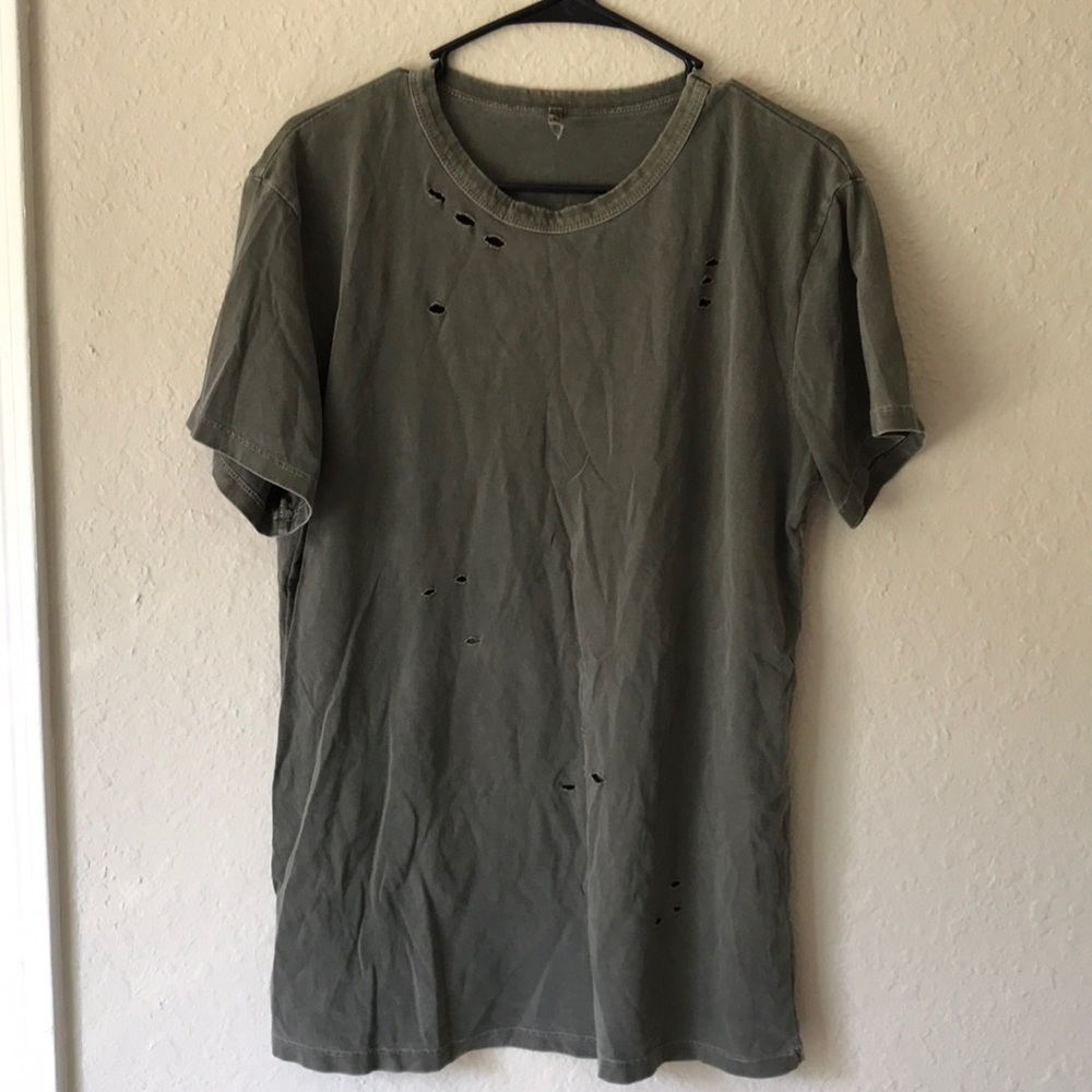 Lf Emma and Sam torn oversized t shirt